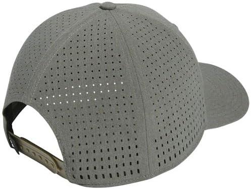 imageadidas Mens Hydrophobic Tour Golf HatSilver Pebble