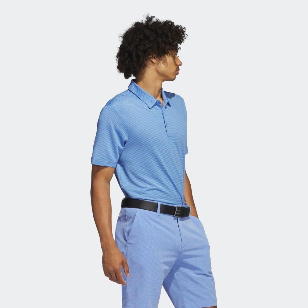 imageadidas Mens Ottoman Golf Polo ShirtBlue Fusion