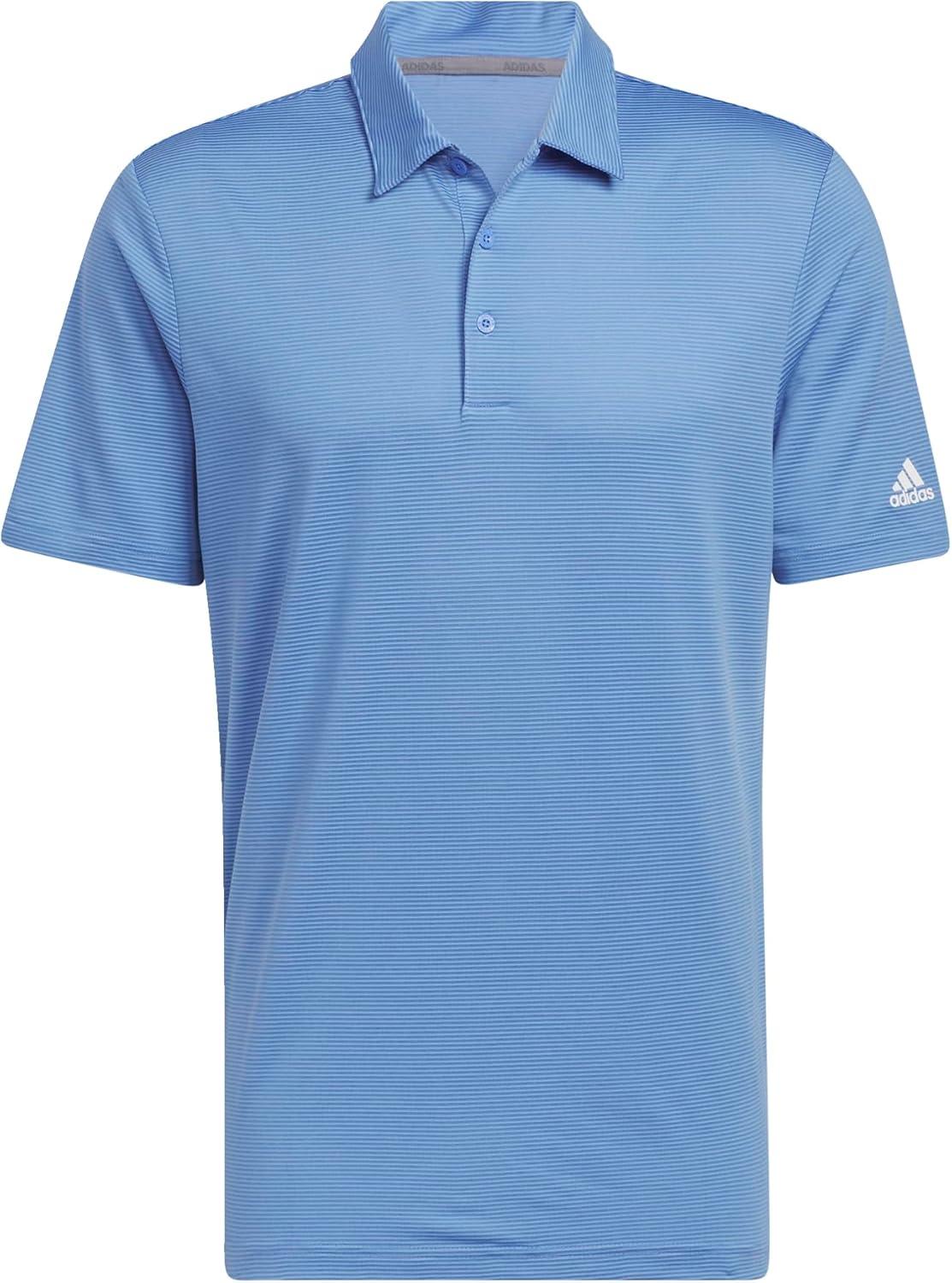 imageadidas Mens Ottoman Golf Polo ShirtBlue Fusion