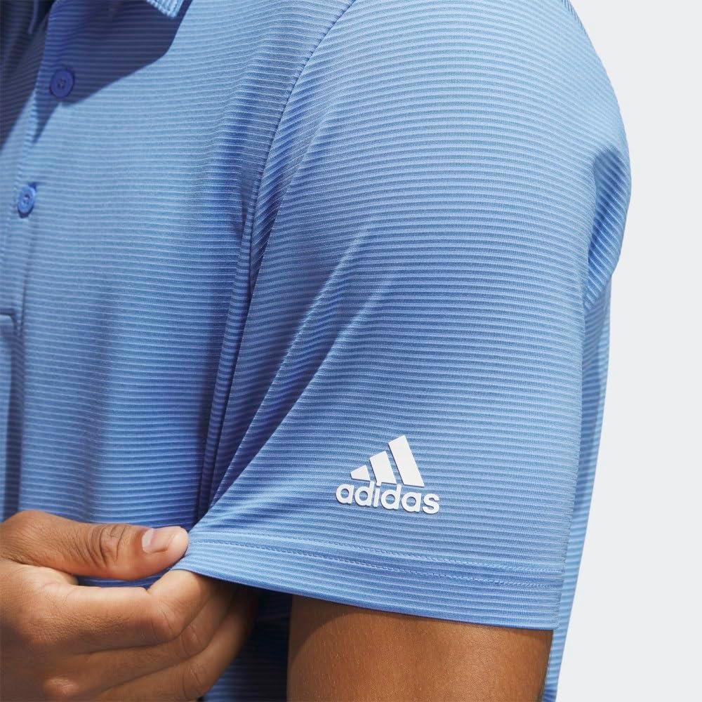 imageadidas Mens Ottoman Golf Polo ShirtBlue Fusion