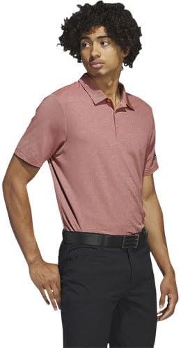 imageadidas Mens Ottoman Golf Polo ShirtCoral FusionGrey Six