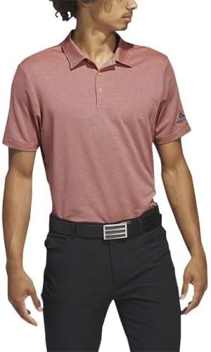 imageadidas Mens Ottoman Golf Polo ShirtCoral FusionGrey Six