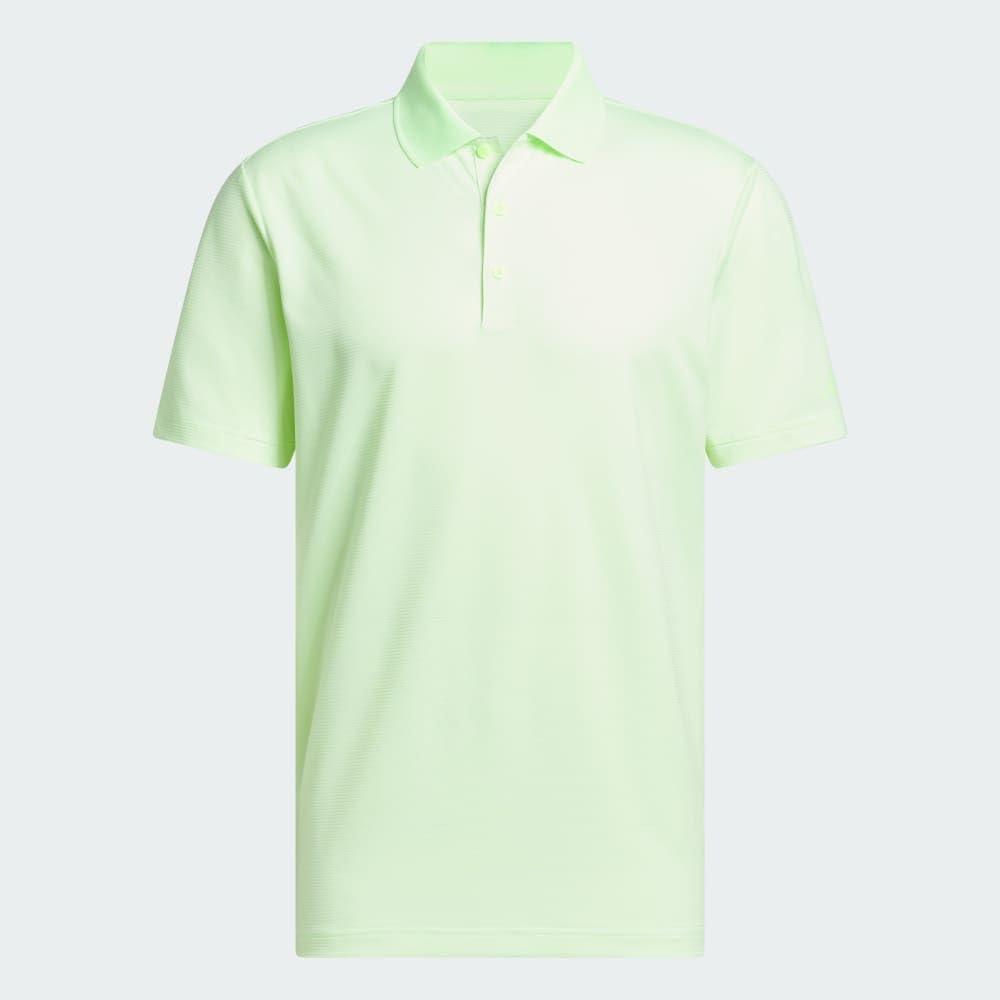 imageadidas Mens Ottoman Golf Polo ShirtGreen Spark