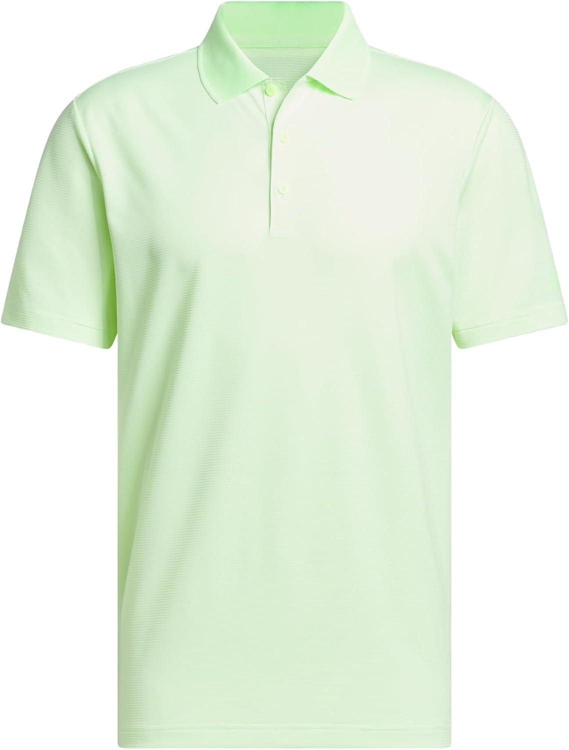 imageadidas Mens Ottoman Golf Polo ShirtGreen Spark