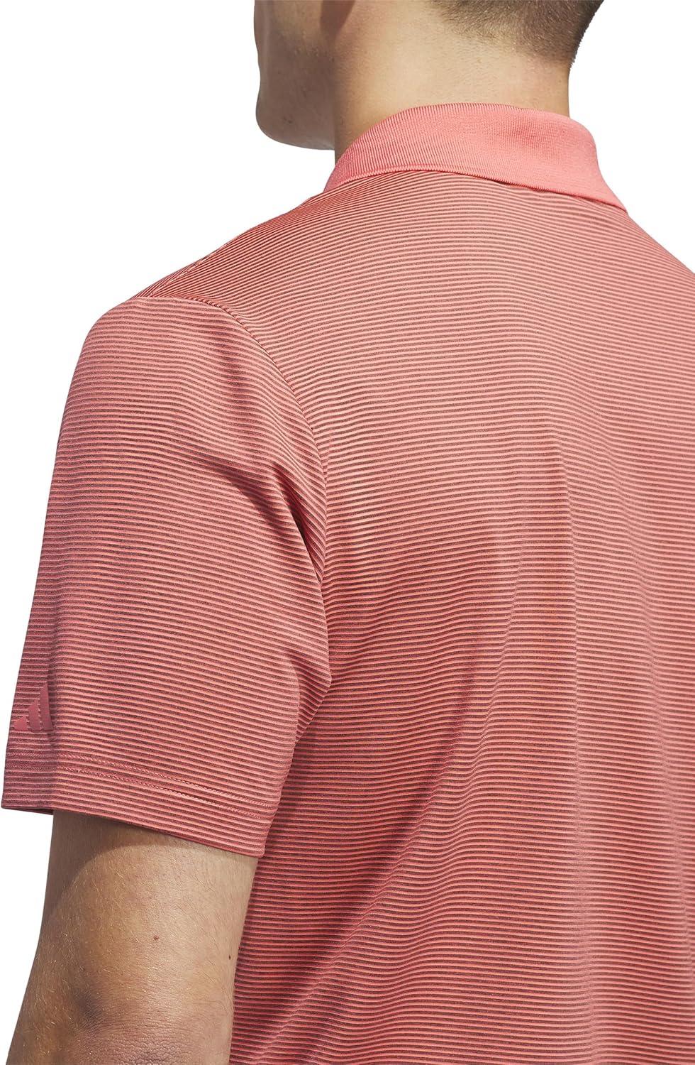 imageadidas Mens Ottoman Golf Polo ShirtPreloved Scarlet