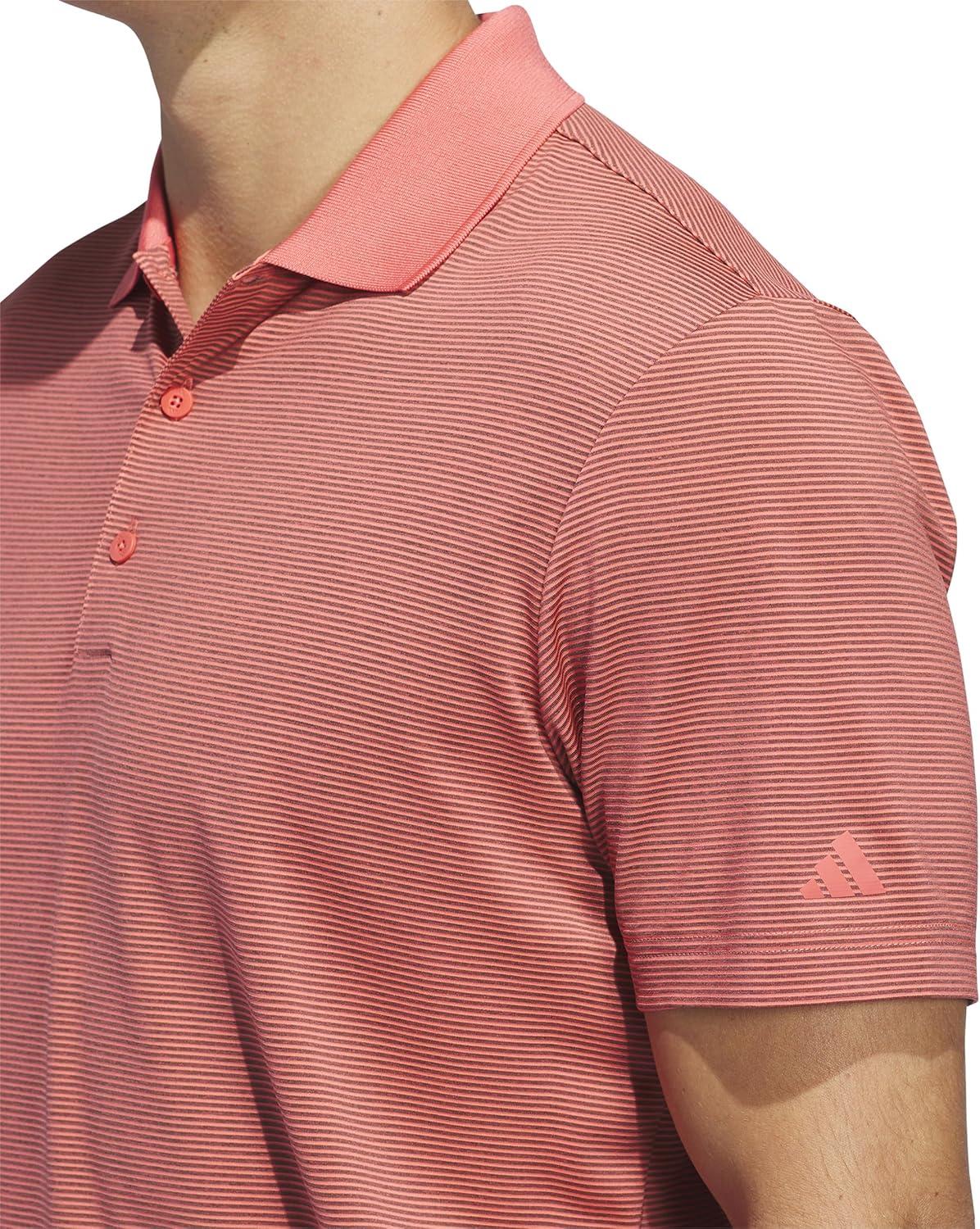 imageadidas Mens Ottoman Golf Polo ShirtPreloved Scarlet