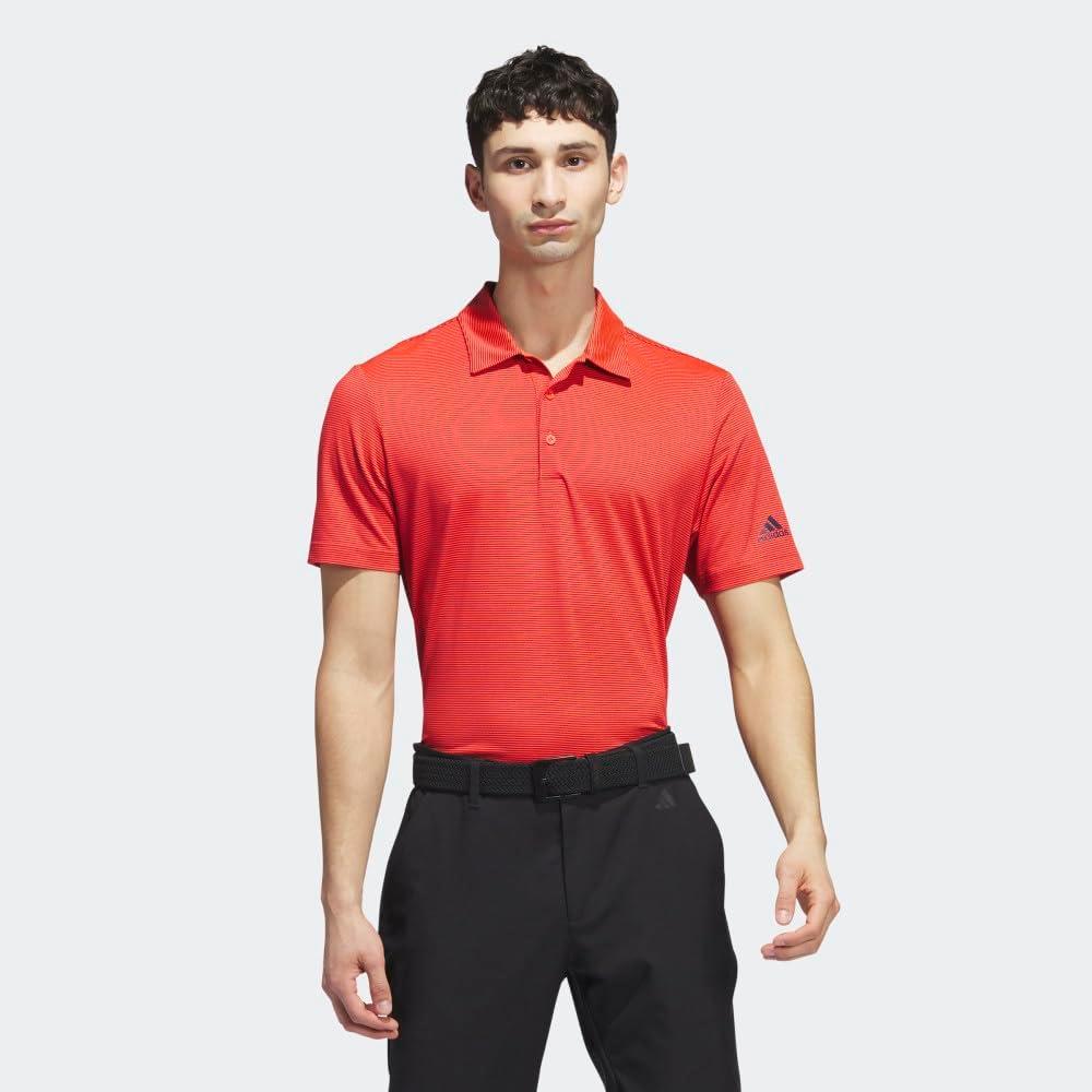 imageadidas Mens Ottoman Golf Polo ShirtRed