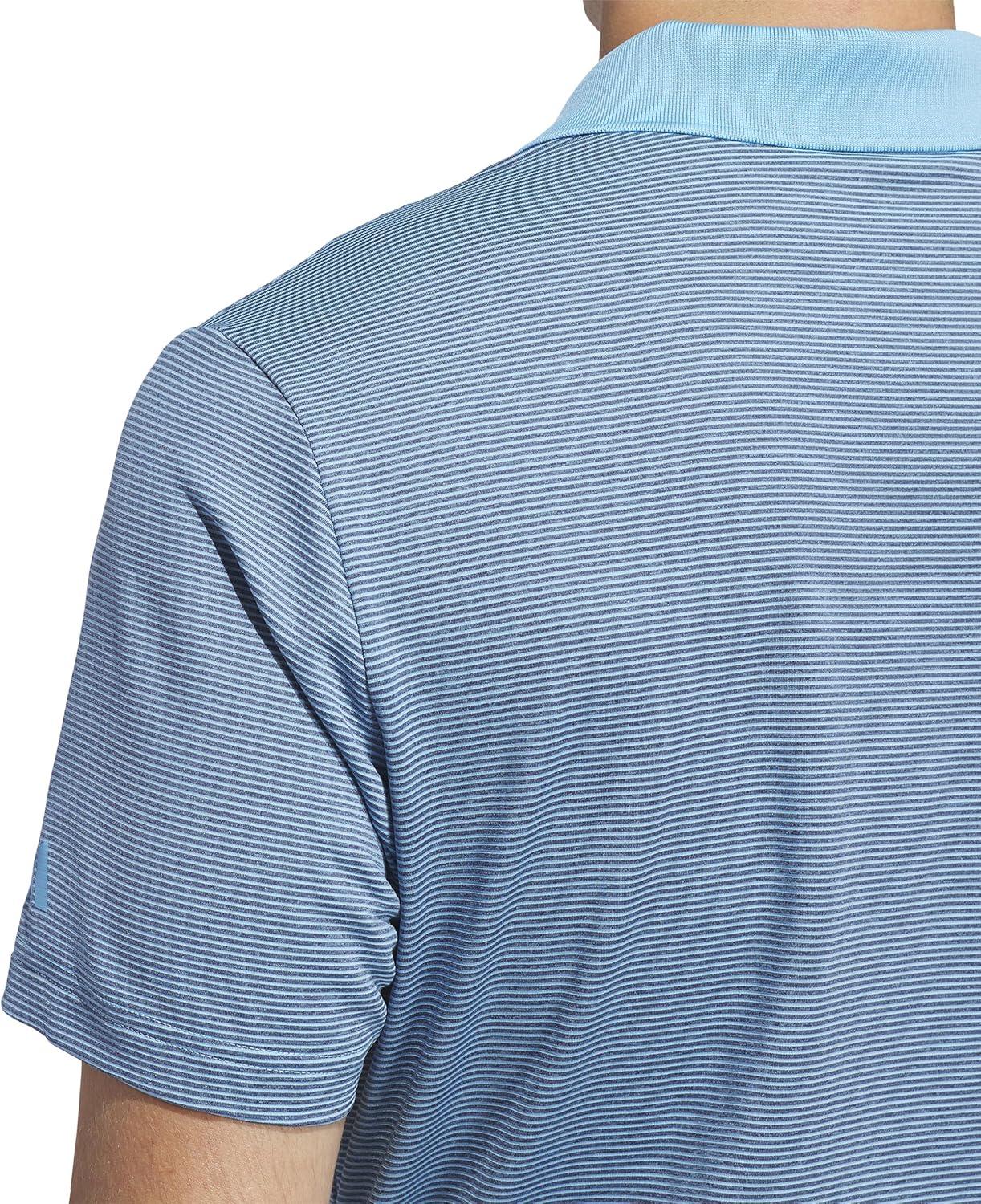 imageadidas Mens Ottoman Golf Polo ShirtSemi Blue Burst