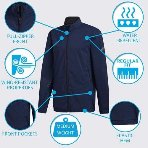 imageadidas Mens Provisional Rain Golf JacketCollegiate Navy