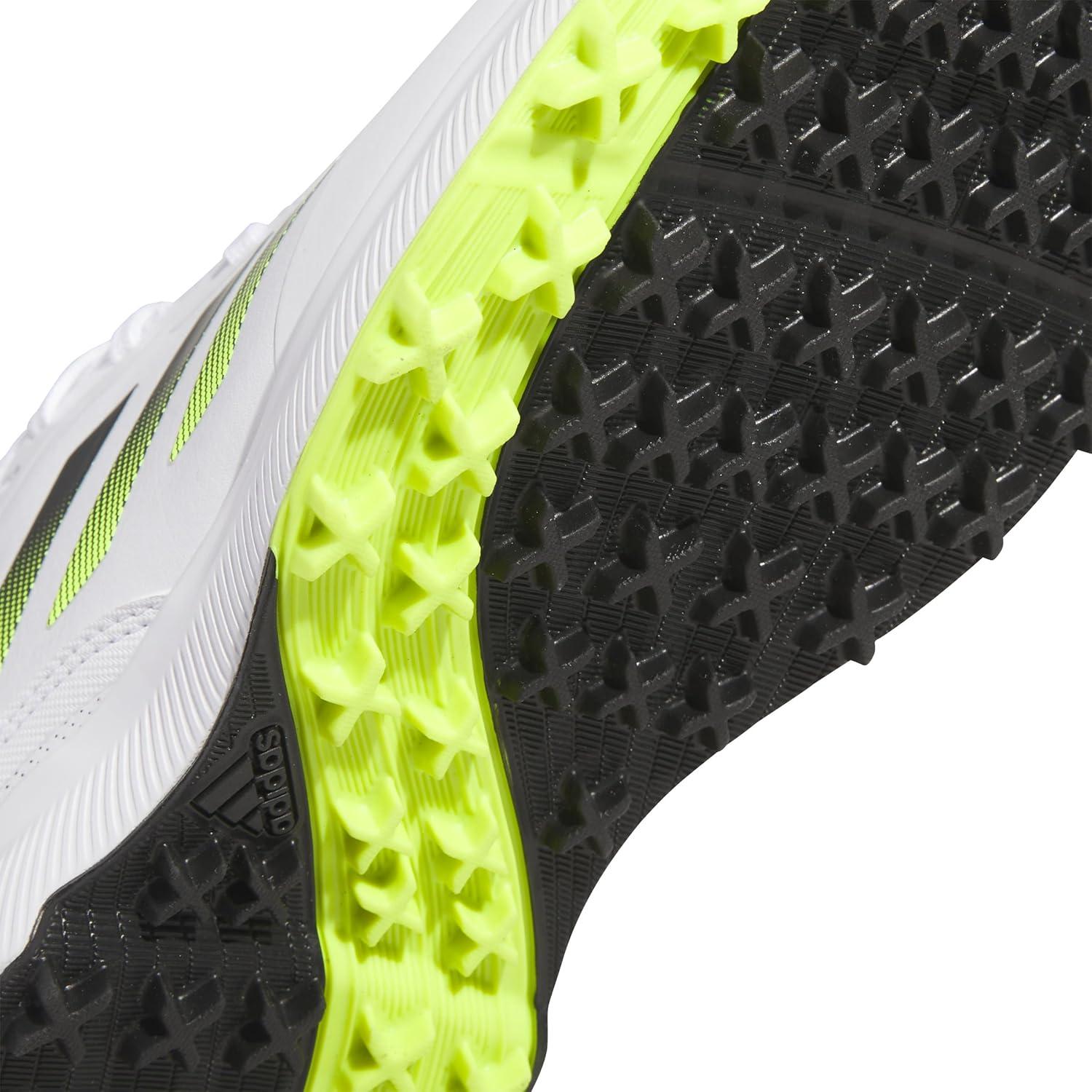 imageadidas Mens Traxion Response Spikeless Golf ShoeFtwr WhiteCore BlackLucid Lemon