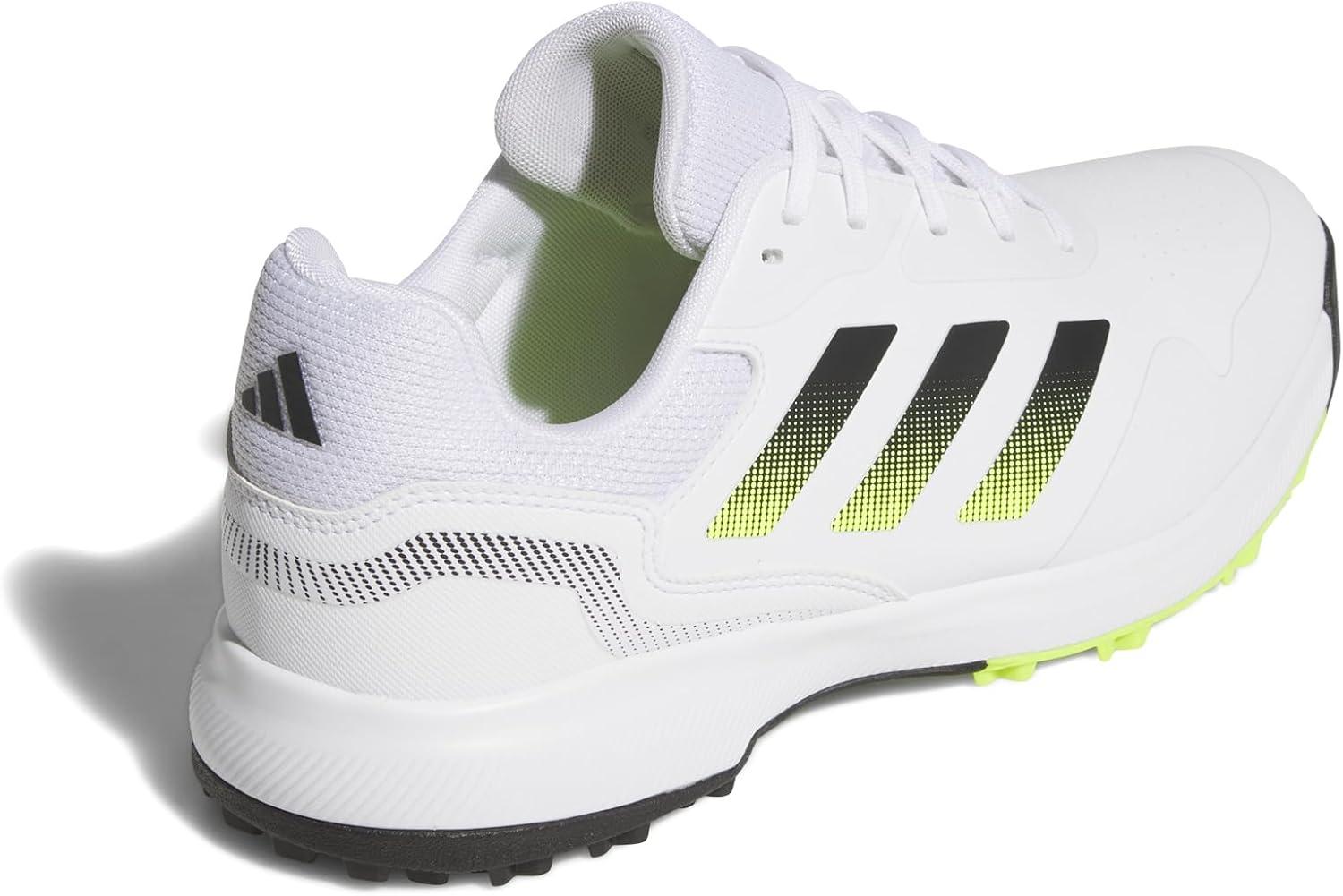 imageadidas Mens Traxion Response Spikeless Golf ShoeFtwr WhiteCore BlackLucid Lemon