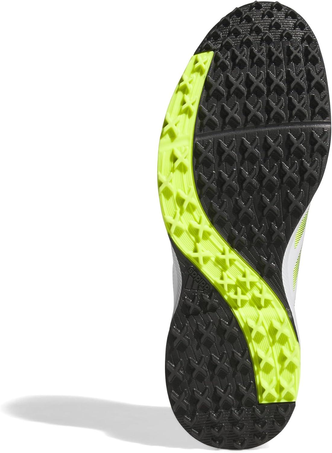 imageadidas Mens Traxion Response Spikeless Golf ShoeFtwr WhiteCore BlackLucid Lemon