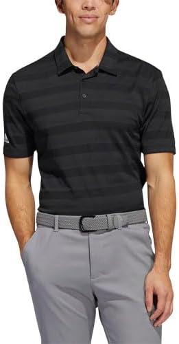 imageadidas Mens TwoColor Stripe Polo ShirtBlackGrey Six