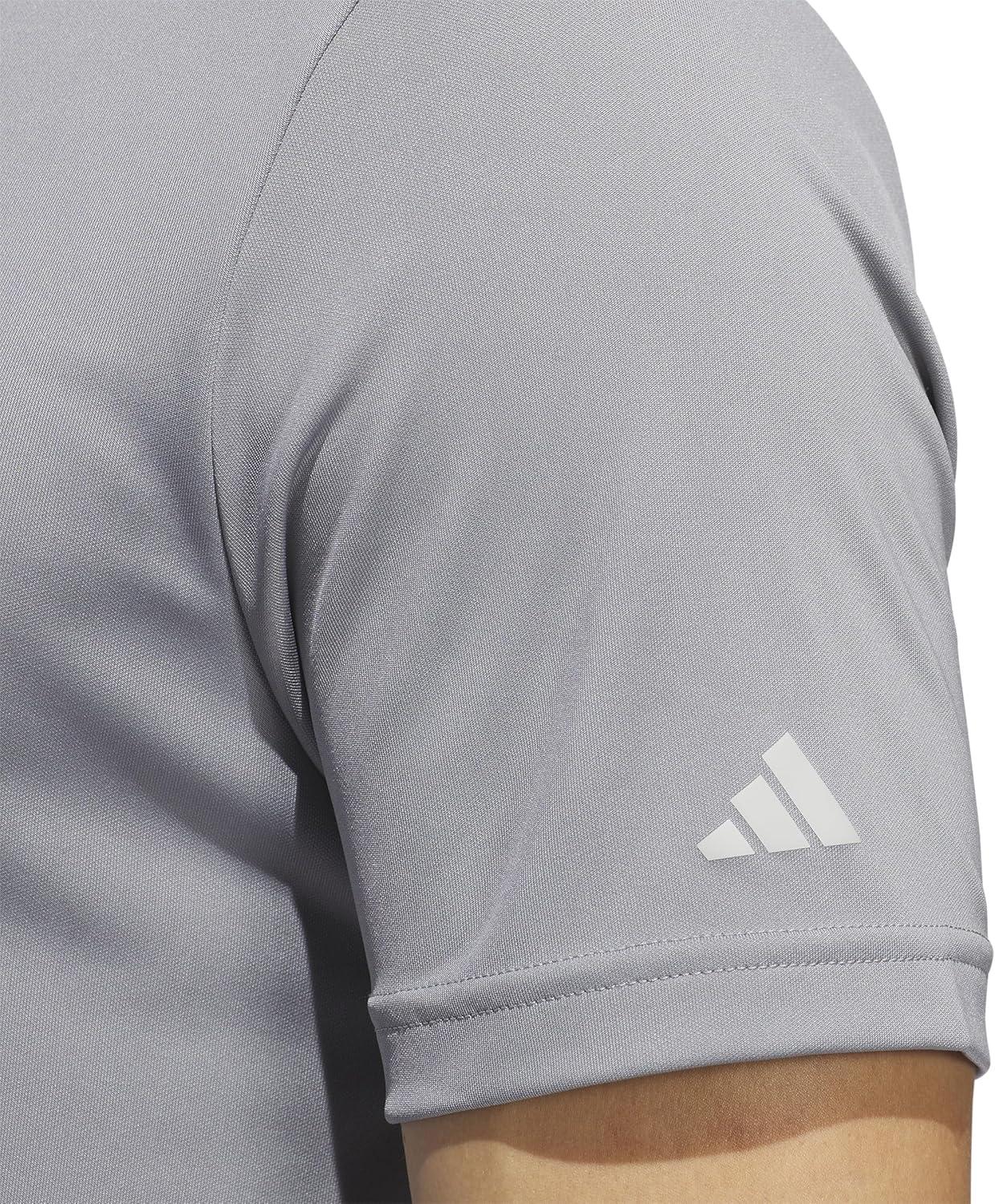 imageadidas Mens TwoColor Stripe Polo ShirtGreen SparkCrystal Jade