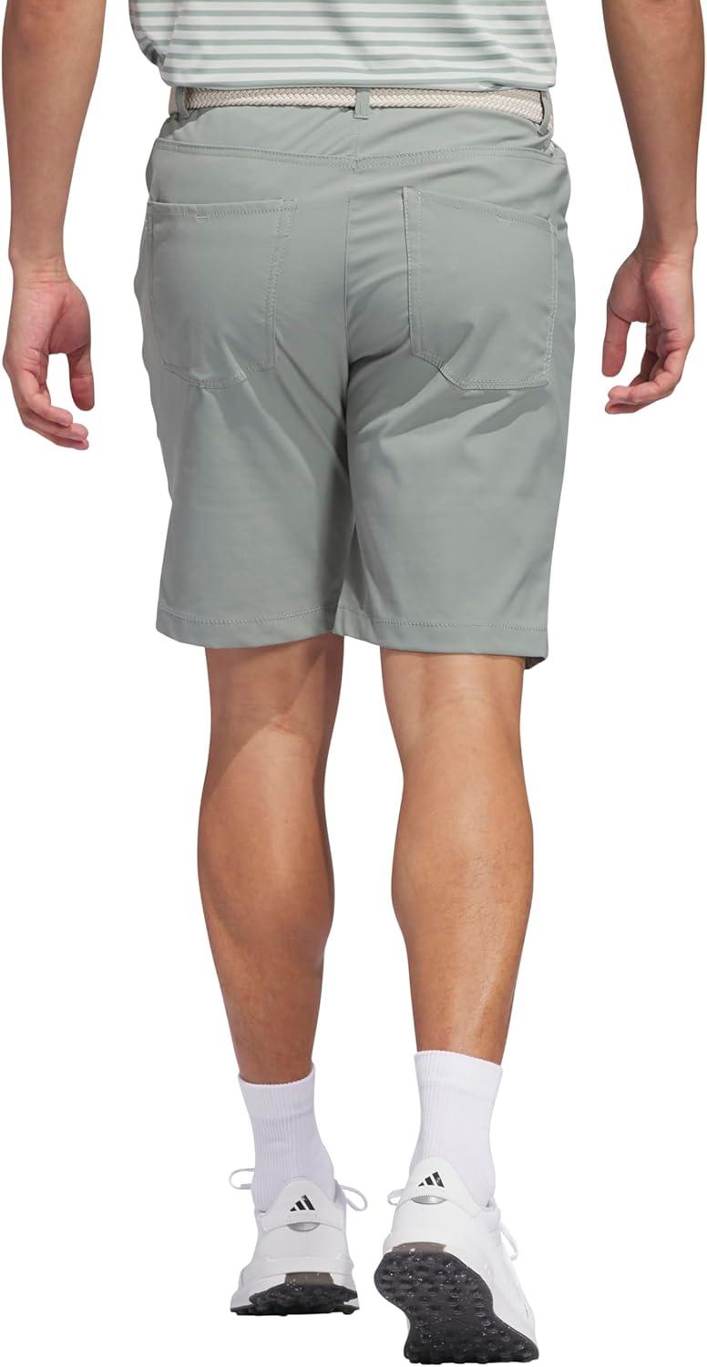 imageadidas Mens Ultimate365 85inch 5Pocket ShortSilver Green 23
