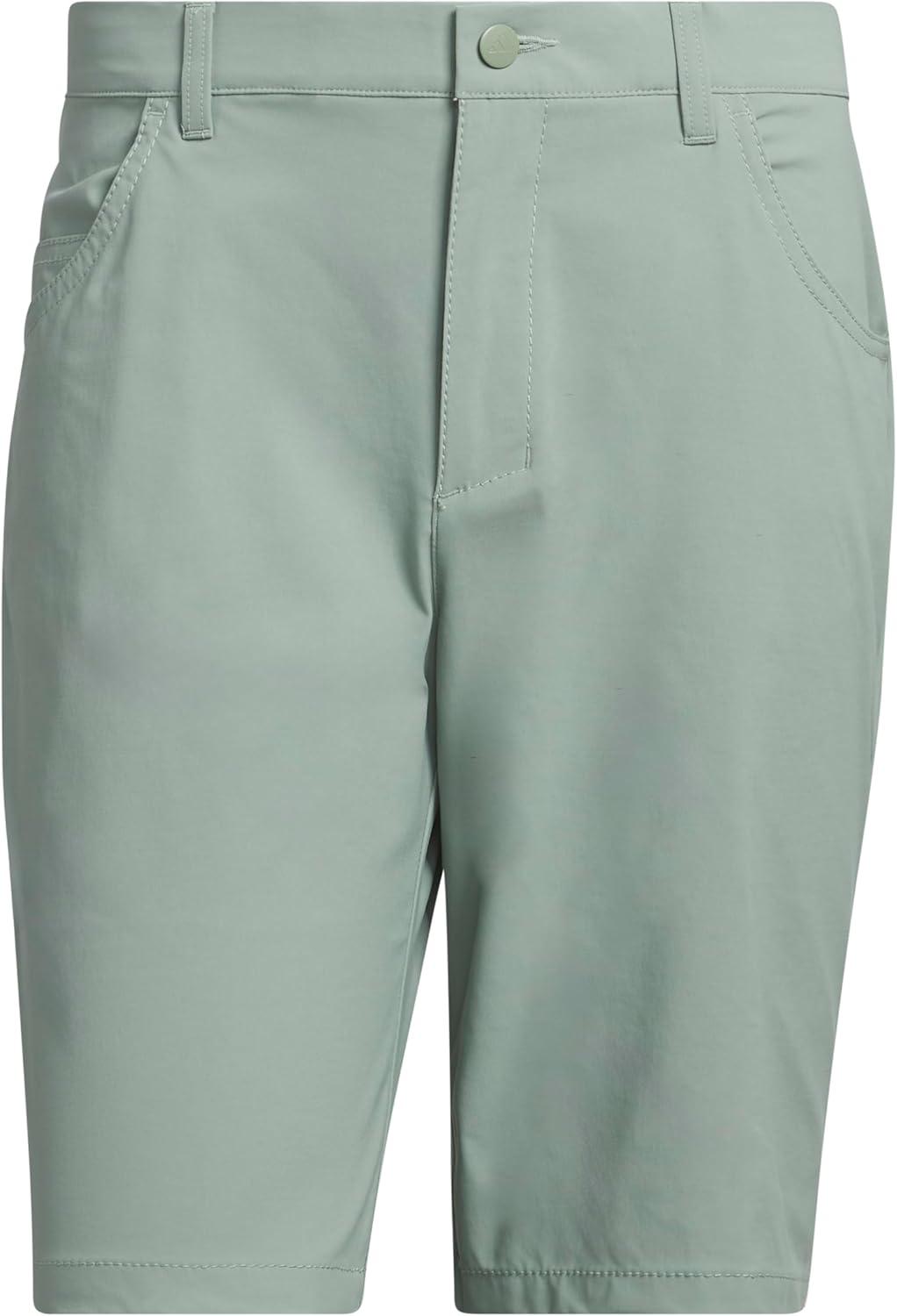 imageadidas Mens Ultimate365 85inch 5Pocket ShortSilver Green 23