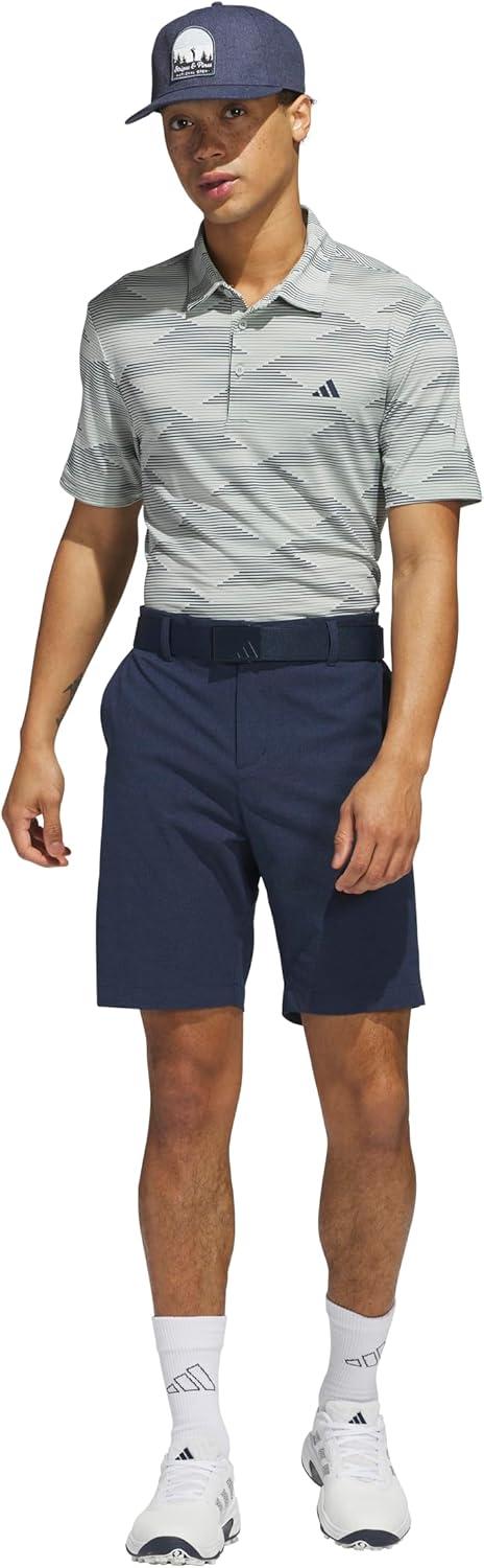 imageadidas Mens Ultimate365 9inch Textured ShortCollegiate Navy