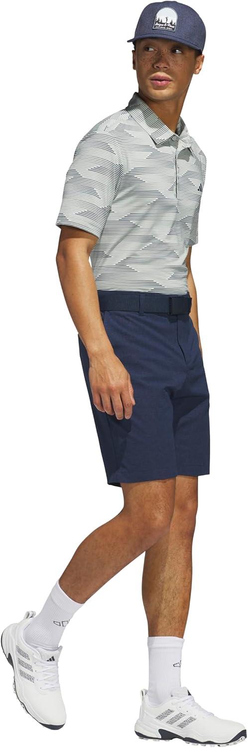 imageadidas Mens Ultimate365 9inch Textured ShortCollegiate Navy