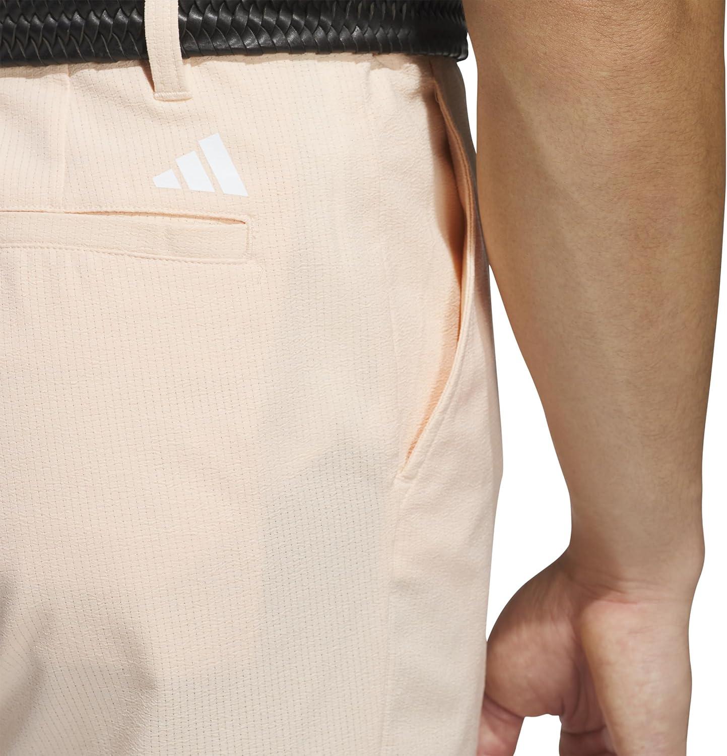 imageadidas Mens Ultimate365 9inch Textured ShortPowder Coral S25