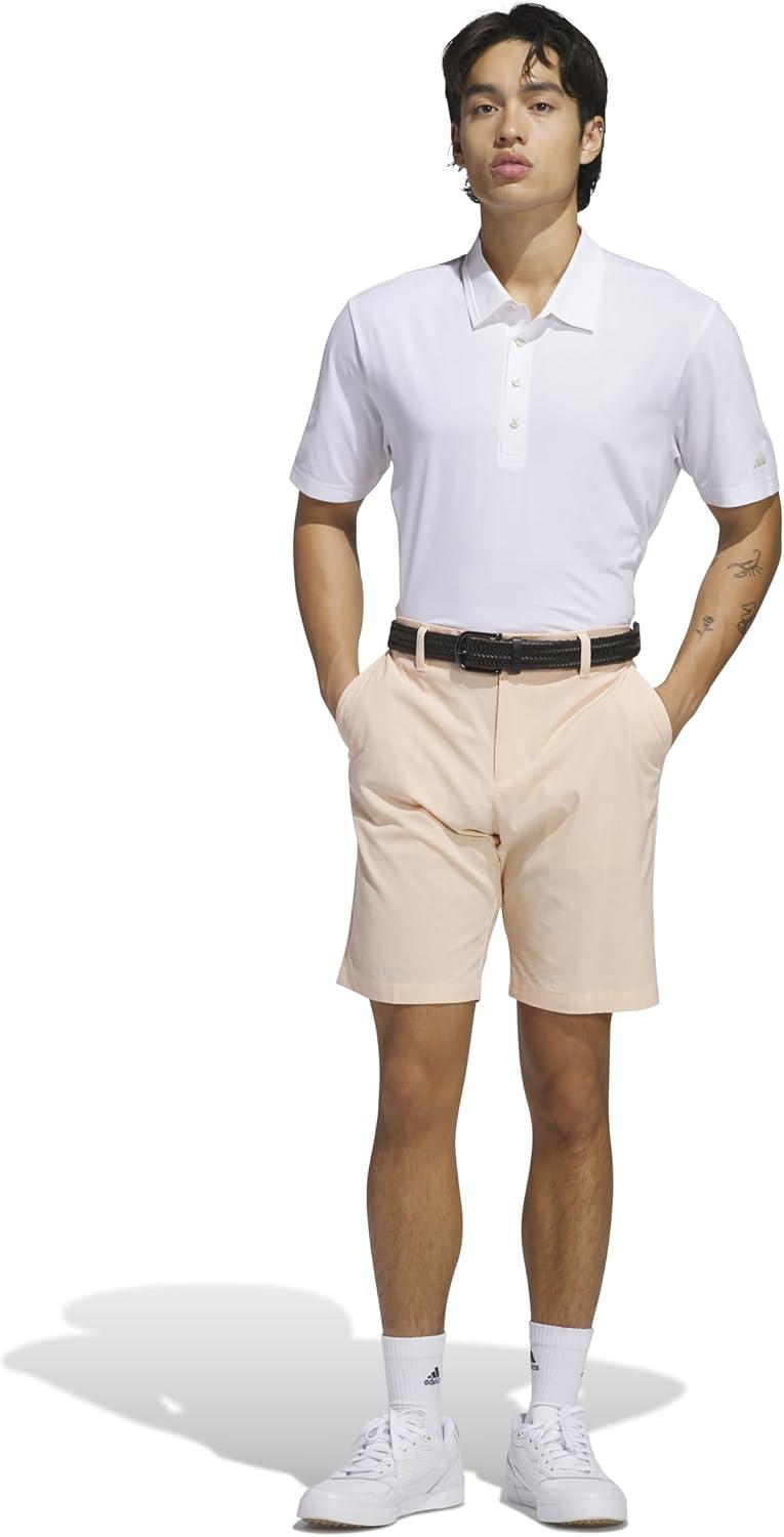 imageadidas Mens Ultimate365 9inch Textured ShortPowder Coral S25