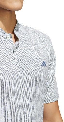 imageadidas Mens Ultimate365 Printed Golf Polo ShirtCrystal JadePreloved Ink