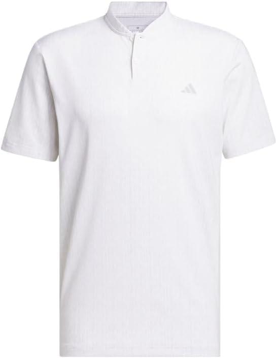 imageadidas Mens Ultimate365 Printed Golf Polo ShirtWhiteGrey Two