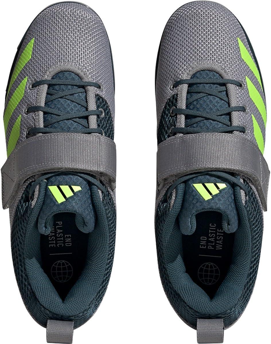 imageadidas UnisexAdult Powerlift 5Grey Threelucid Lemonarctic Night