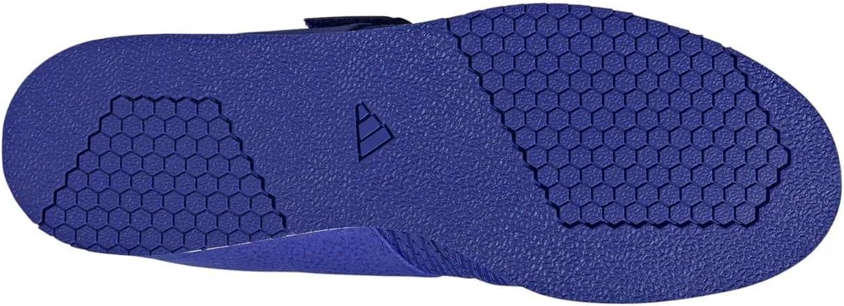 imageadidas UnisexAdult Powerlift 5Lucid BlueWhiteImpact Orange