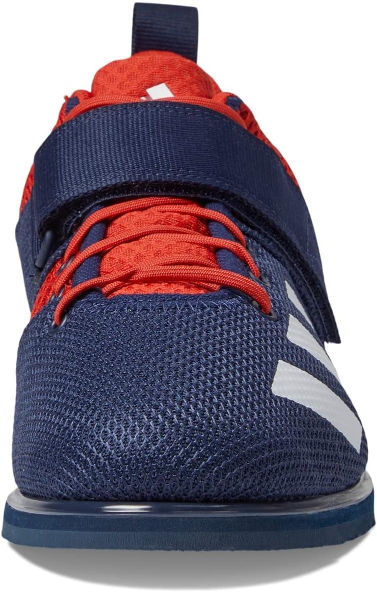 imageadidas UnisexAdult Powerlift 5Team Navy BlueWhiteBetter Scarlet