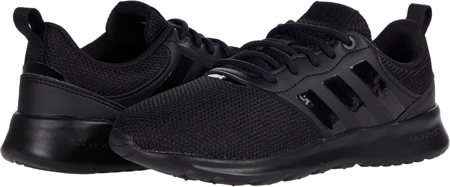 imageadidas Womens Advantage SneakerBlackBlackGrey 1