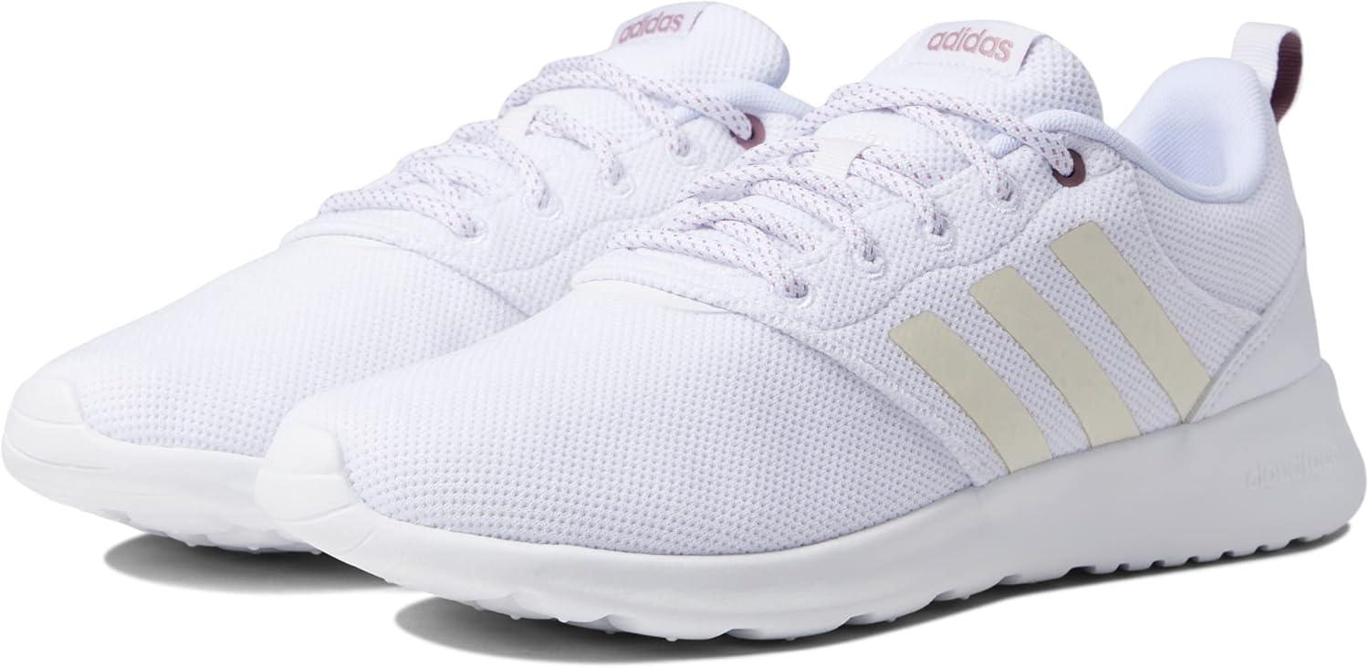 imageadidas Womens Advantage SneakerWhiteChalk WhiteMagic Mauve