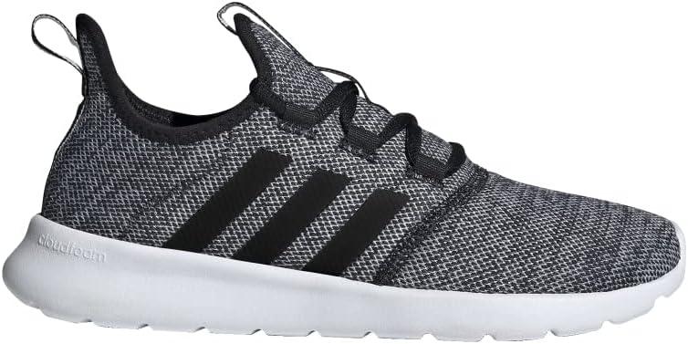 imageadidas Womens Cloudfoam Pure Running ShoeBlackBlackWhite 1