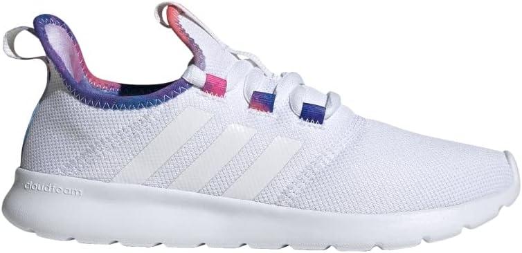 imageadidas Womens Cloudfoam Pure Running ShoeWhiteAcid RedAcid Red
