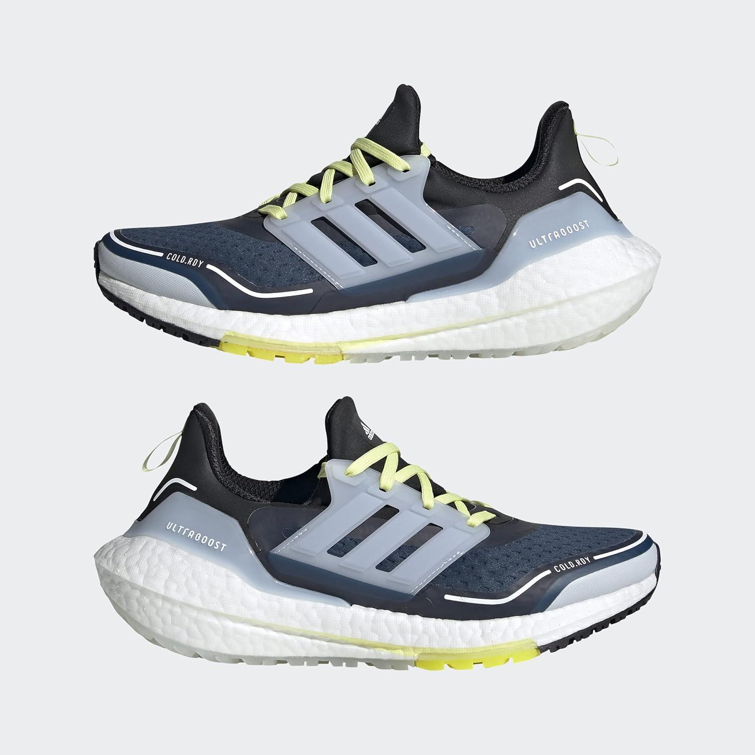 imageadidas Womens Kanadia 2 Trail Running ShoeCrew NavyHalo BluePulse Yellow