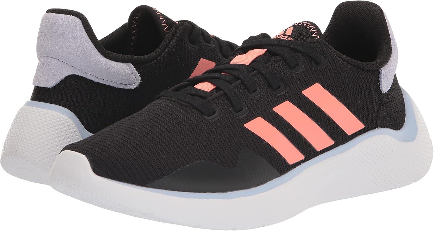 imageadidas Womens Puremotion 20 Shoes RunningBlackCoral FusionBlue Dawn