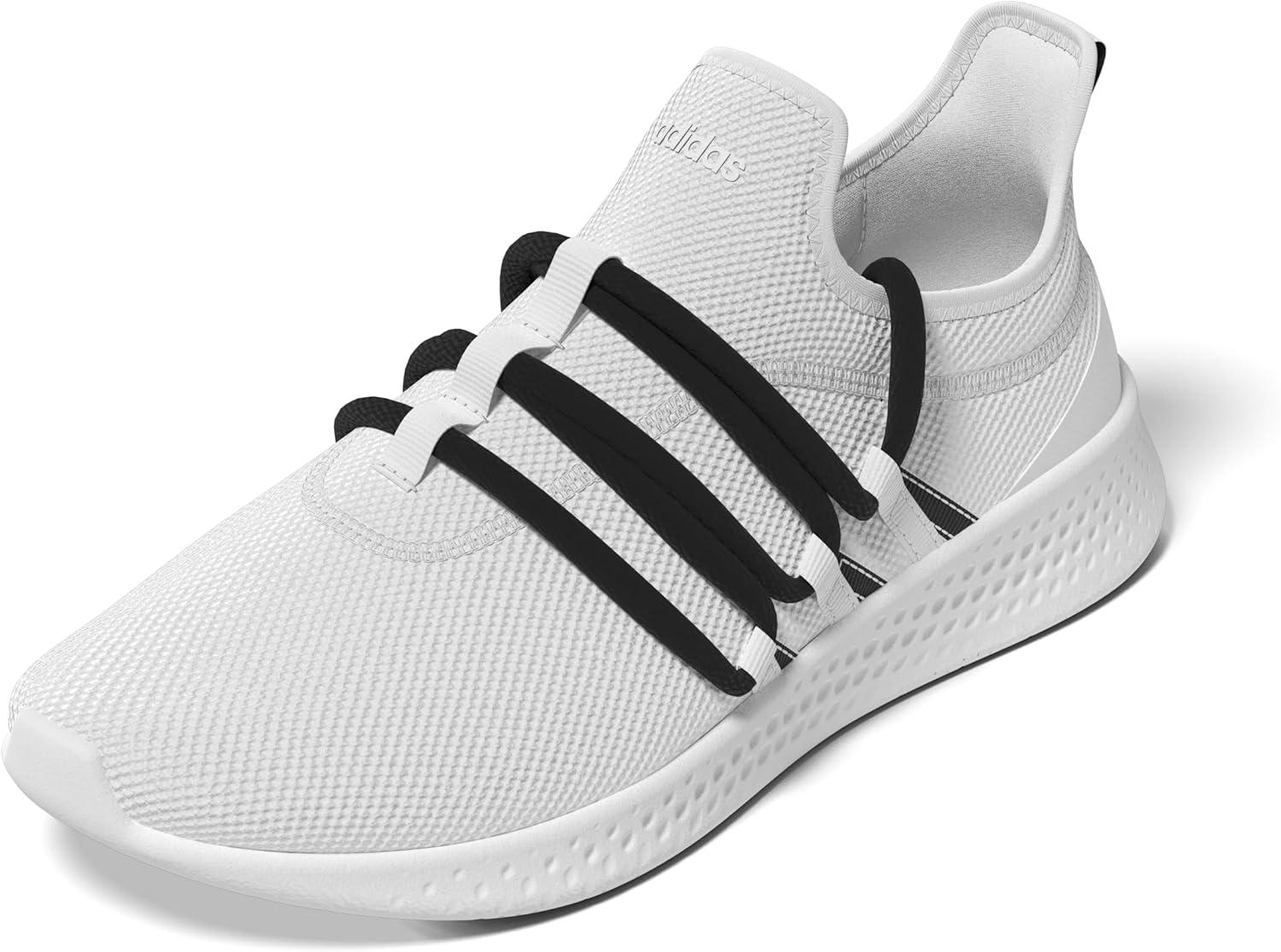 imageadidas Womens PuremotionRunning ShoeWhiteCore BlackWhite