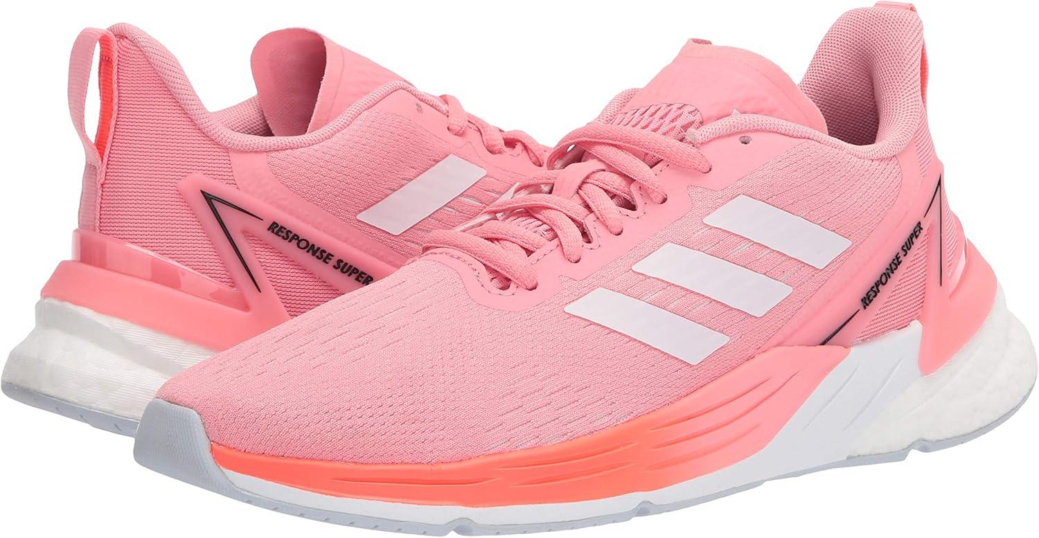 imageadidas Womens Response Super Running ShoeSuper PopIridescentSolar Red