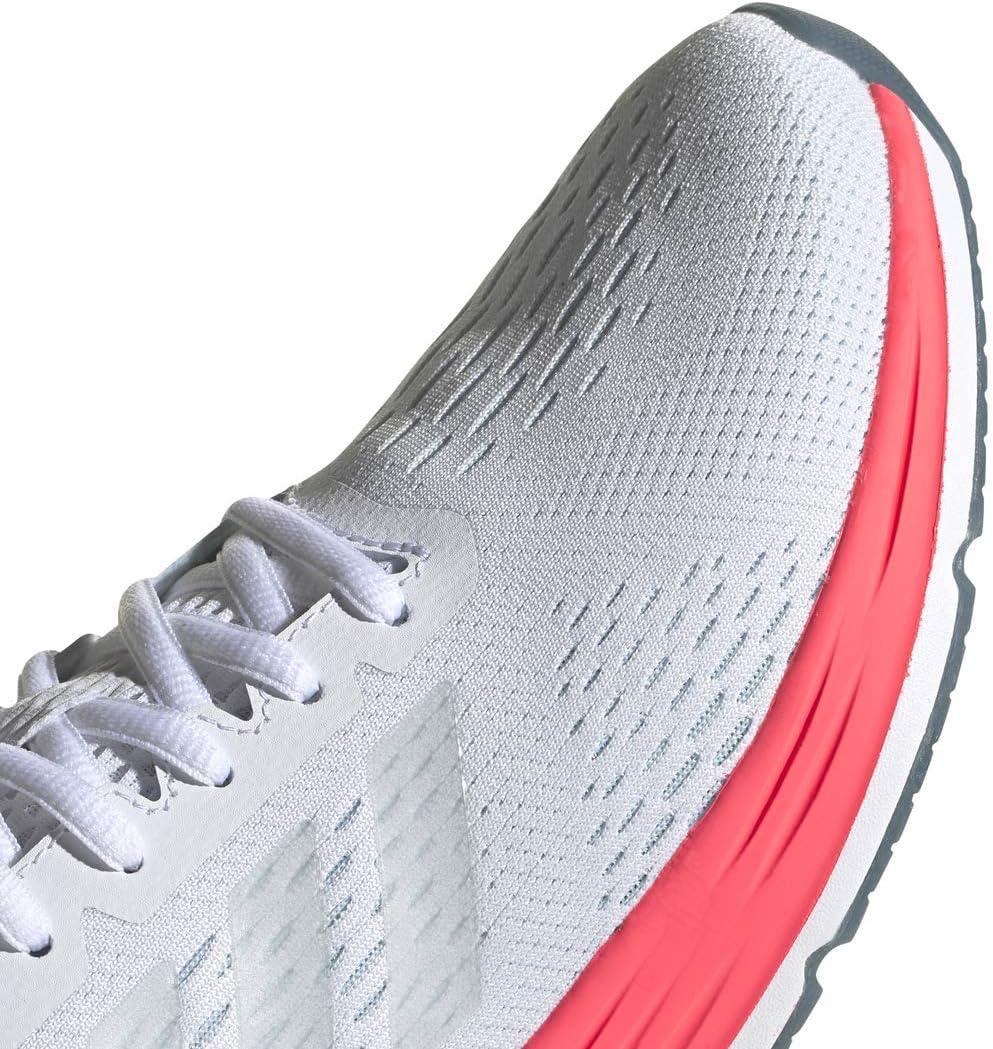 imageadidas Womens Response Super Running ShoeWhiteSilver MetallicBlue