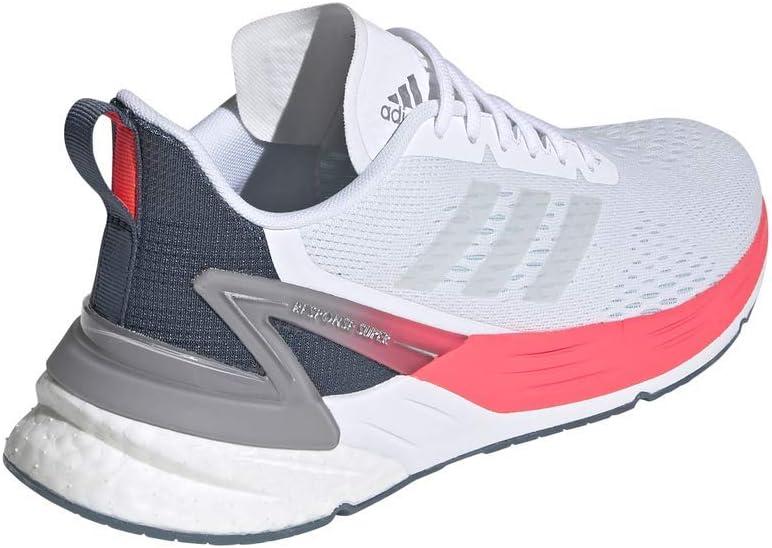 imageadidas Womens Response Super Running ShoeWhiteSilver MetallicBlue
