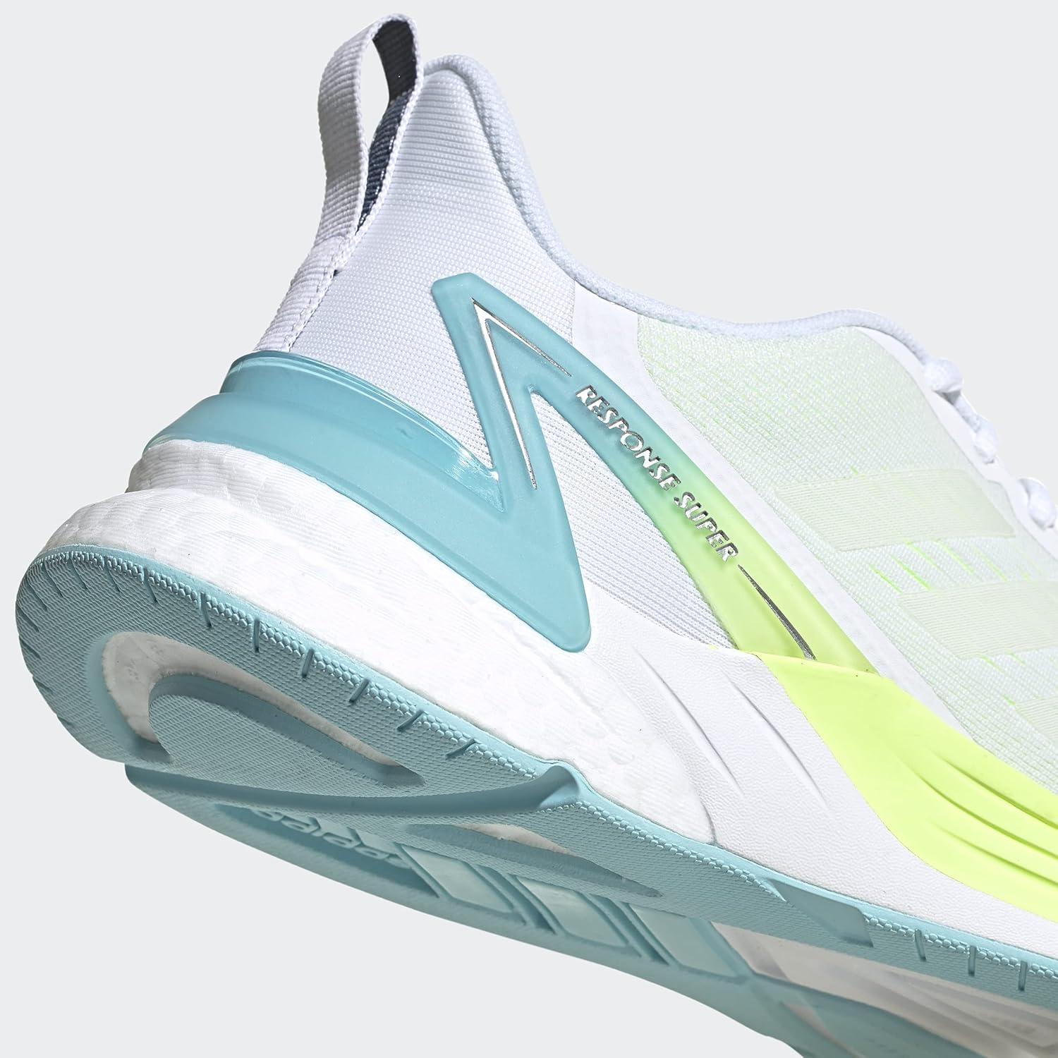 imageadidas Womens Response Super Running ShoeWhiteWhiteYellow