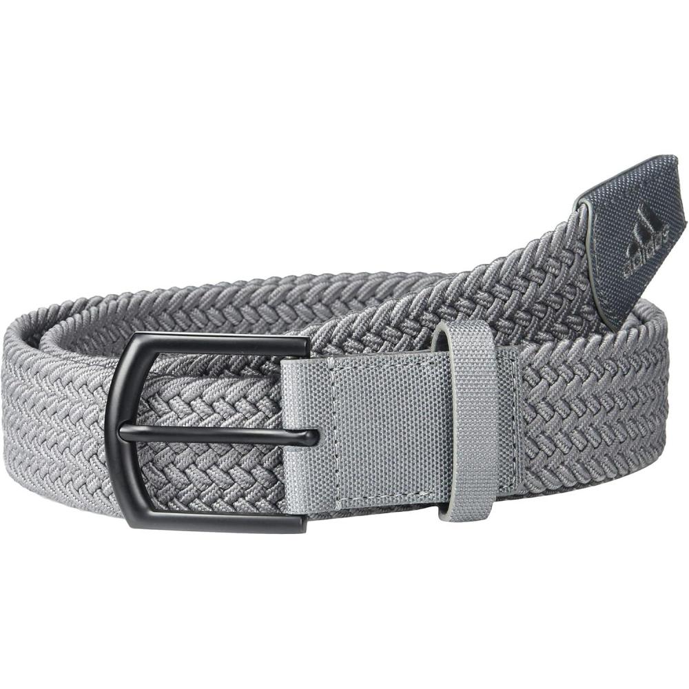 imageadidas Golf Mens Braided Stretch BeltGrey