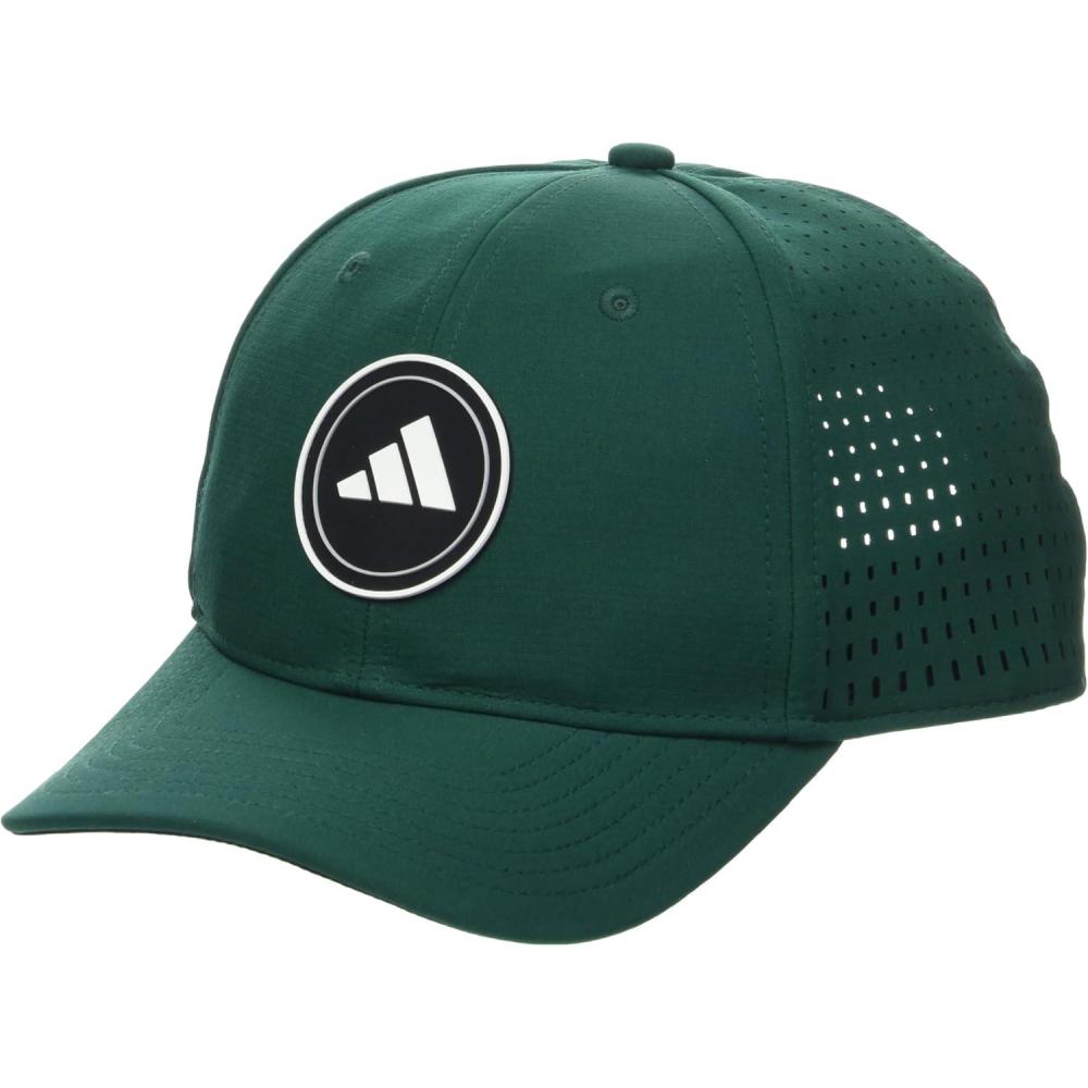 imageadidas Mens Hydrophobic Tour Golf HatCollegiateGreen