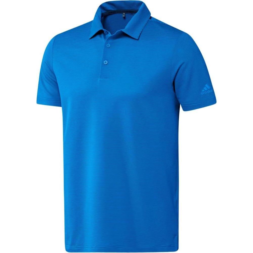 imageadidas Mens Ottoman Golf Polo ShirtBlue RushSemi Mint Rush