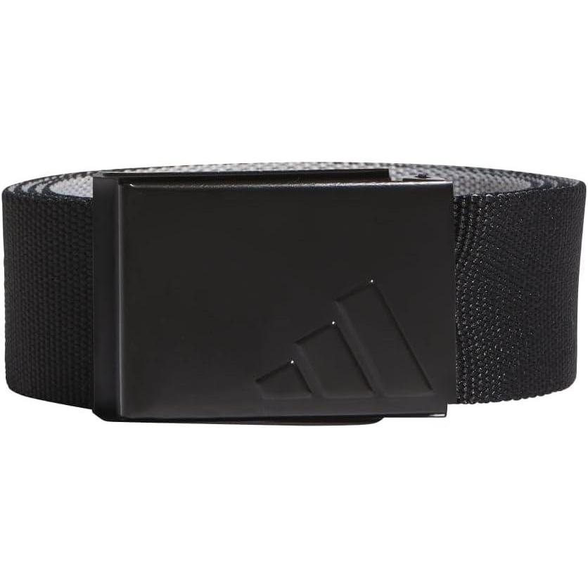 imageadidas Mens Reversible Web Golf BeltBlackGrey Two