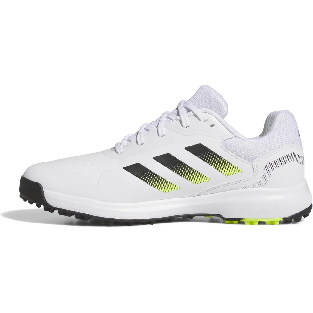 imageadidas Mens Traxion Response Spikeless Golf ShoeFtwr WhiteCore BlackLucid Lemon