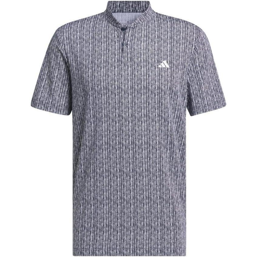 imageadidas Mens Ultimate365 Printed Golf Polo ShirtCollegiate NavyWhite