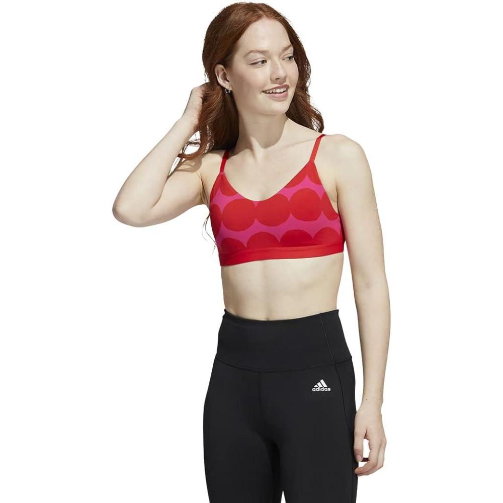 imageadidas Womens Marimekko All Me Training BraTeam Real MagentaPrint