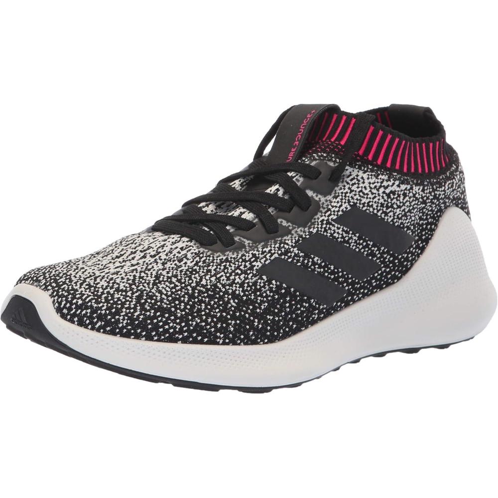 imageadidas Womens PureBounce Running Shoe WhiteBlackChalk Pearl 85 M US