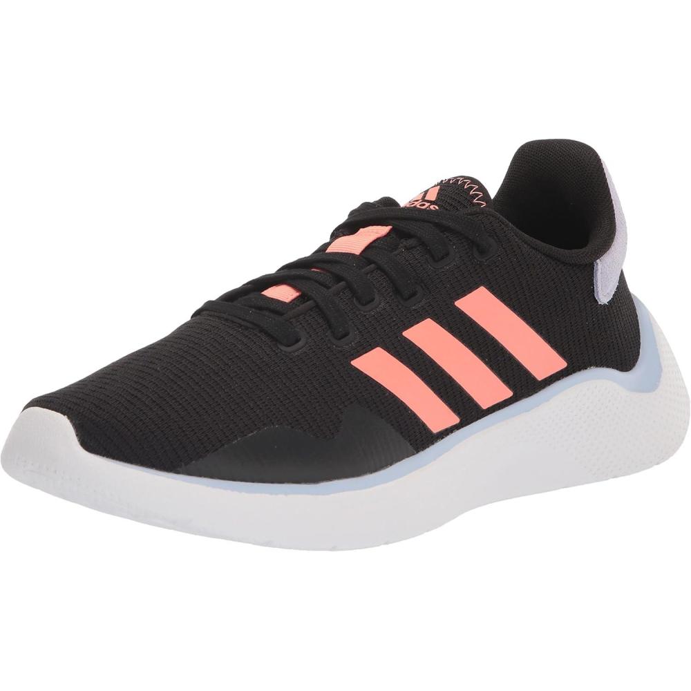 imageadidas Womens Puremotion 20 Shoes RunningBlackCoral FusionBlue Dawn