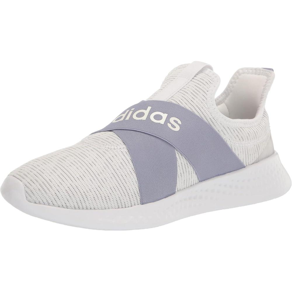 imageadidas Womens Puremotion Adapt Shoes RunningWhiteSilver VioletZero Metallic